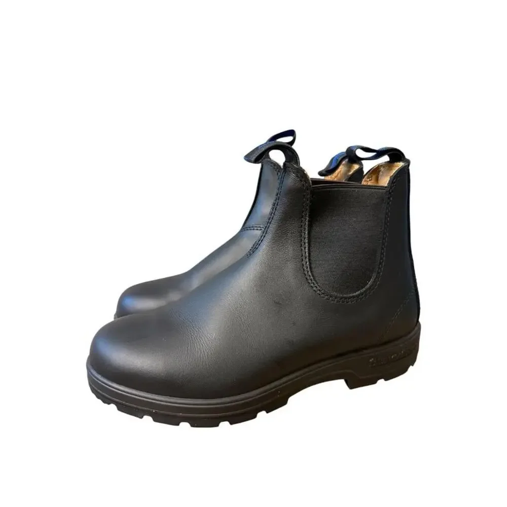Blundstone Thermal Series Chelsea Boot Black Leather EUC Women US size 7.5 - Picture 2 of 7